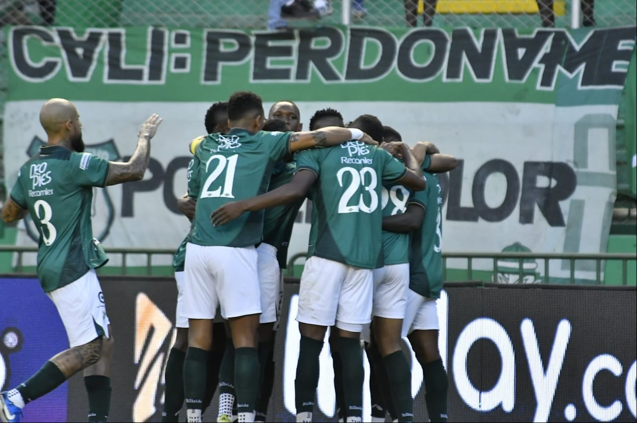 Deportivo Cali vs. Emelec, en la Noche Verdiblanca 2025.