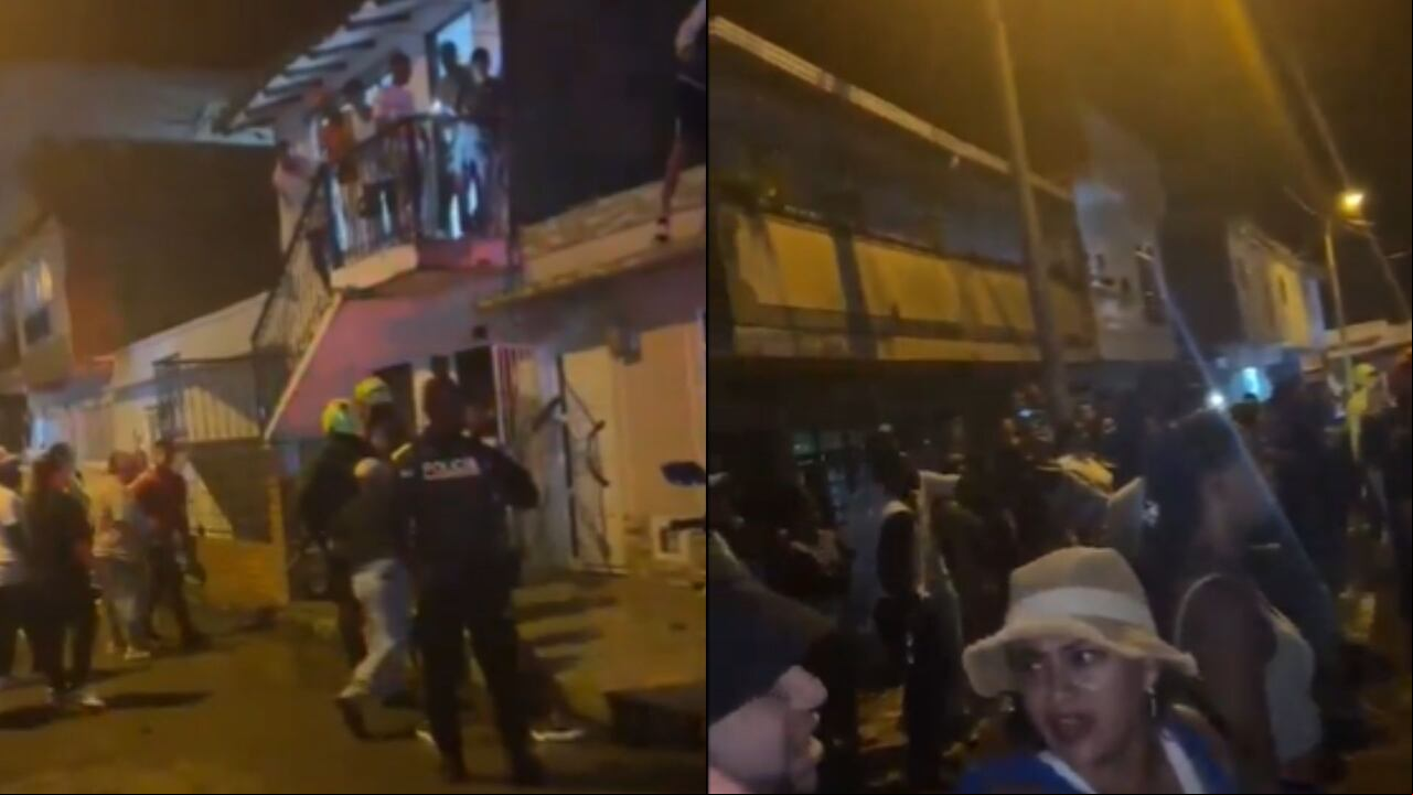 Comunidad de Florida, Valle, agredieron a policías en medio de captura contra sujeto responsable por violencia intrafamiliar.