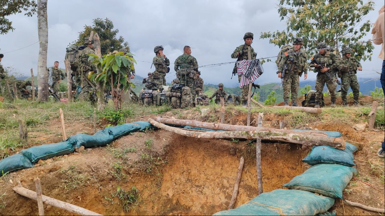 Los soldados se retiraron hacia otros puntos de la zona rural de Argelia para evitar chocar contra los integrantes de las comunidades que empezaron a sacarlos en la tarde el pasado sábado 8 de marzo, relataron residentes de El Plateado.