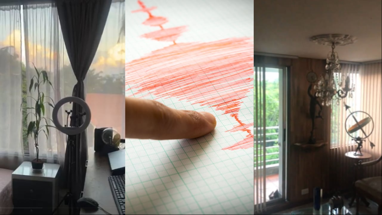 Imágenes del temblor de este 19 de enero en Colombia.