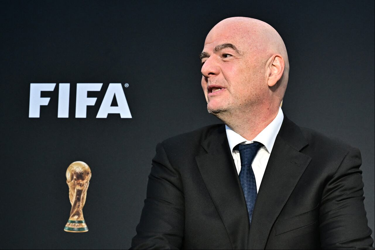 Gianni Infantino, presidente de la FIFA.