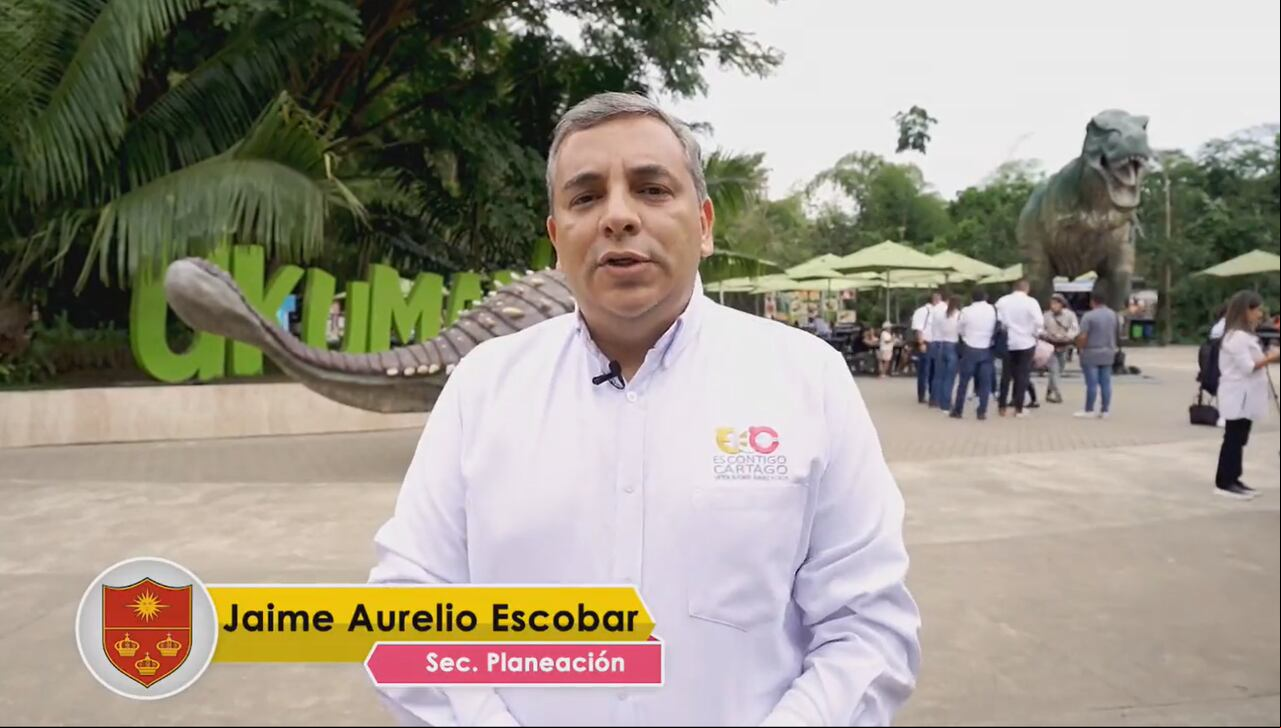Jaime Aurelio Escobar Jurado, exsecretario de Planeación y Medio Ambiente de Cartago.