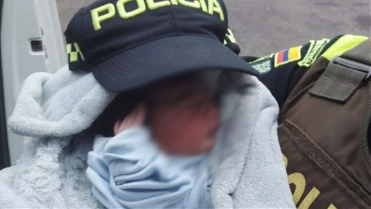 Recién nacida encontrada en cicloruta de Bogotá
