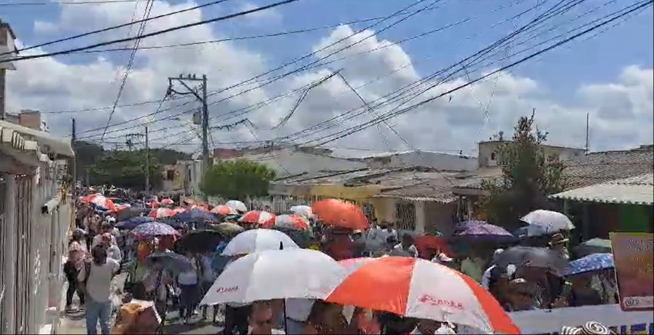 En Sincelejo marcharon campesinos de varios lugares del Caribe