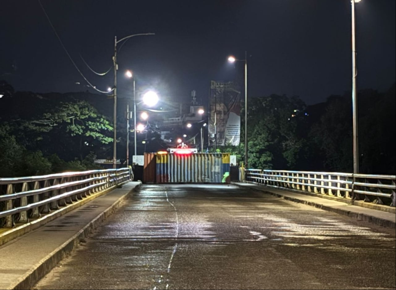 Así amaneció la frontera entre Norte de Santander y Venezuela.