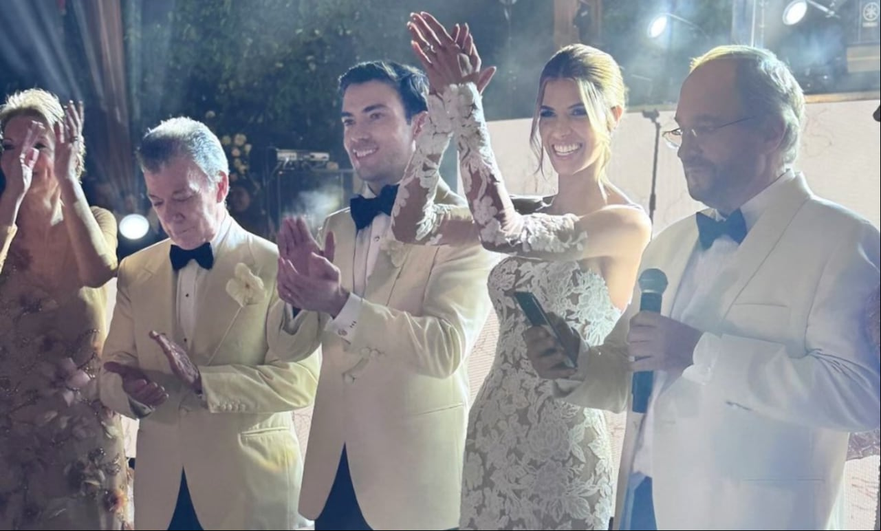 Discurso de Juan Manuel Santos en la boda de su hijo Esteban Santos con Gabriela Tafur.