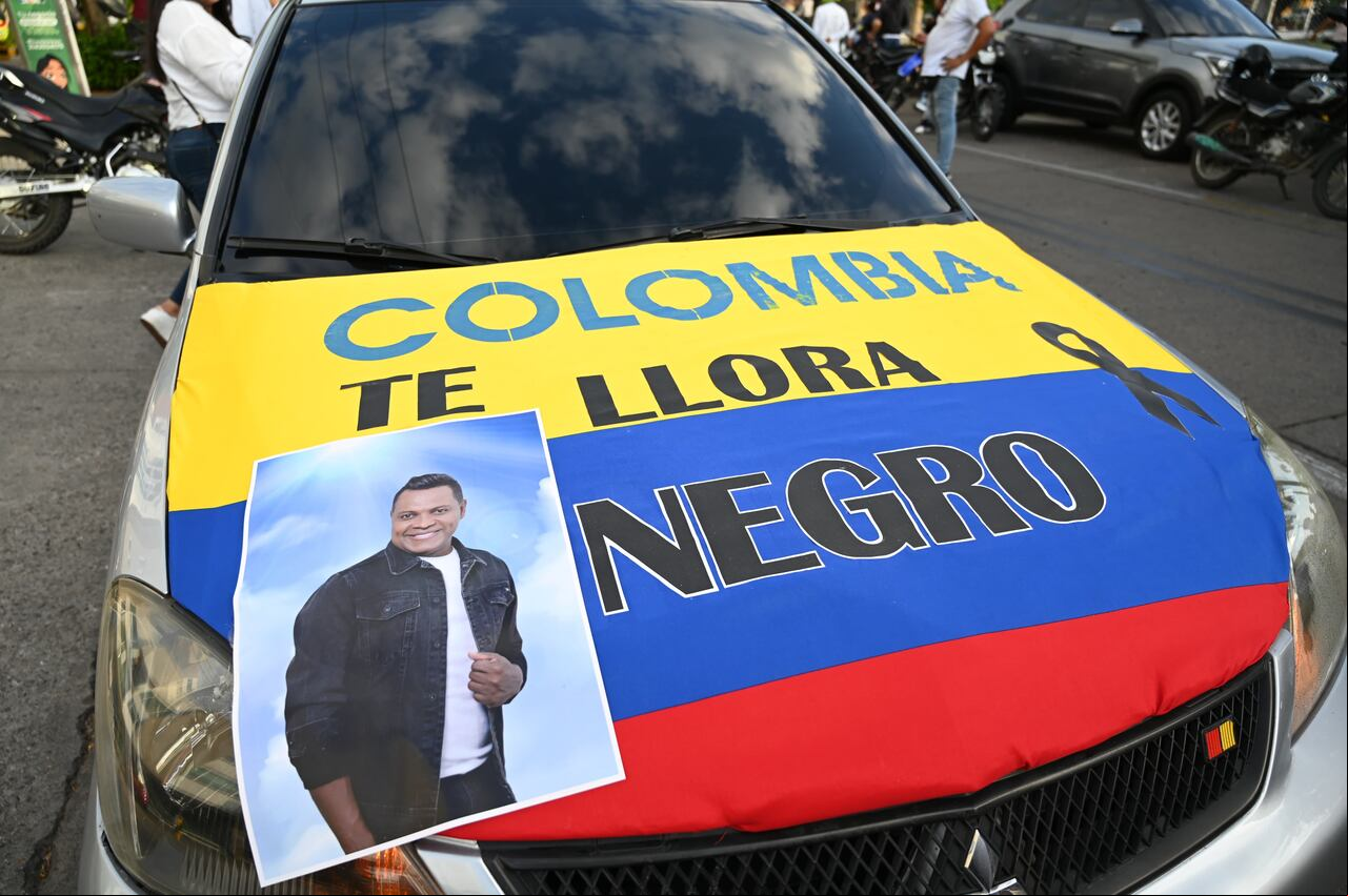 Procesión fúnebre de Omar Geles