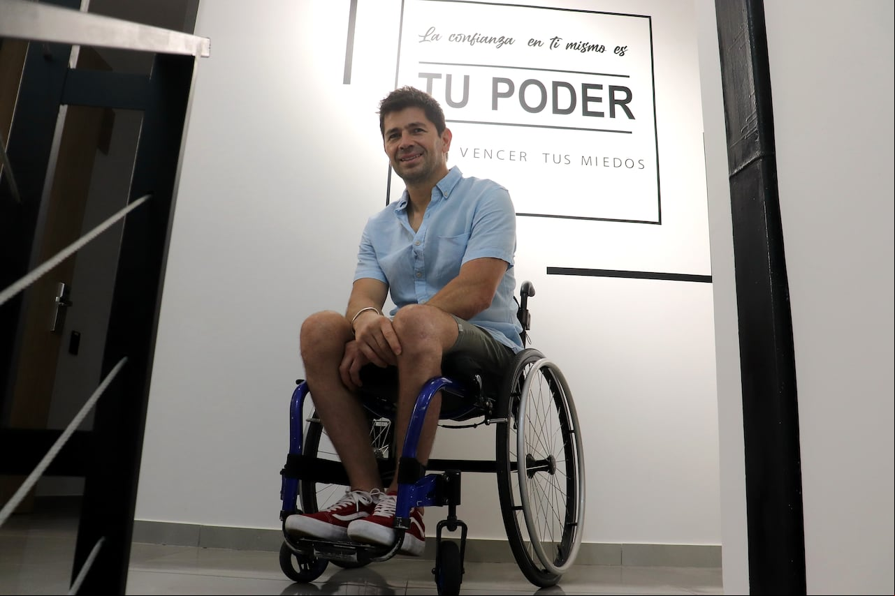 Giordano Pacheco ex piloto de motos