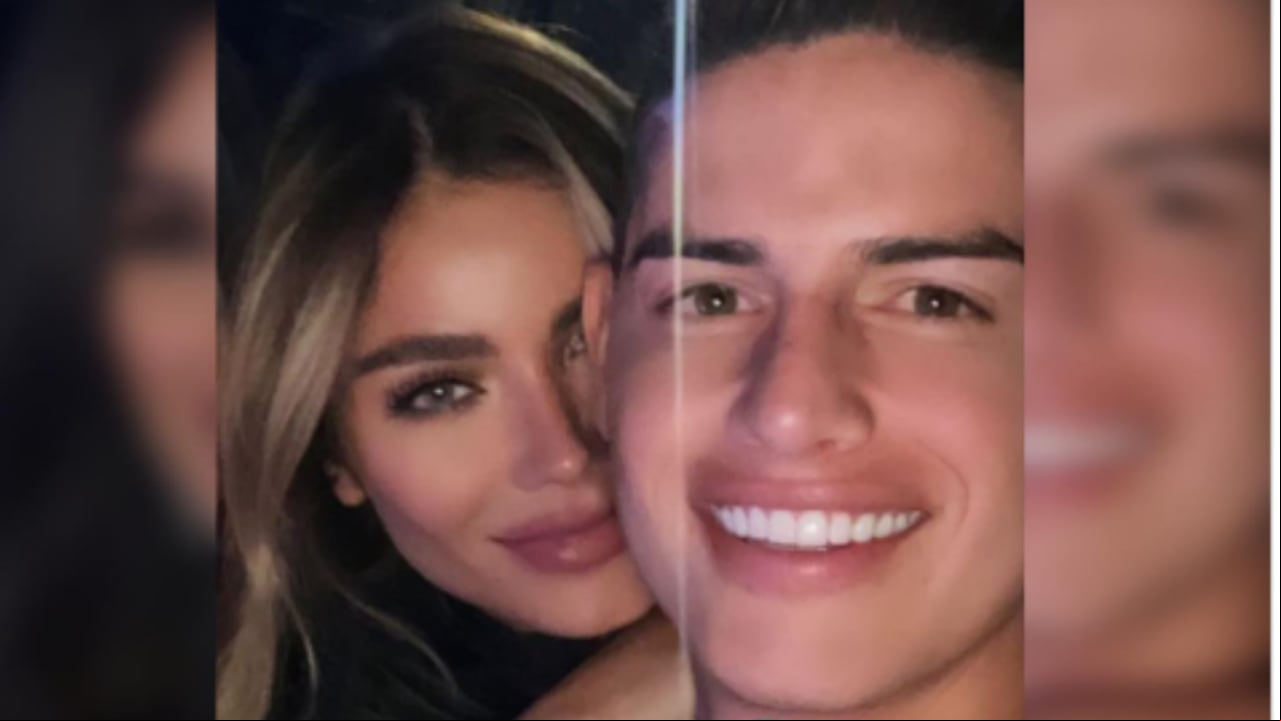 James Rodríguez y Aleska Génesis