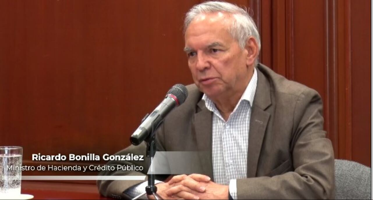 Ricardo Bonilla, ministro de Hacienda