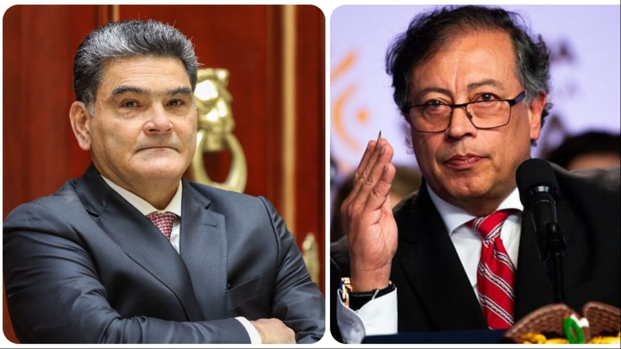 Gregorio Eljach y Gustavo Petro.